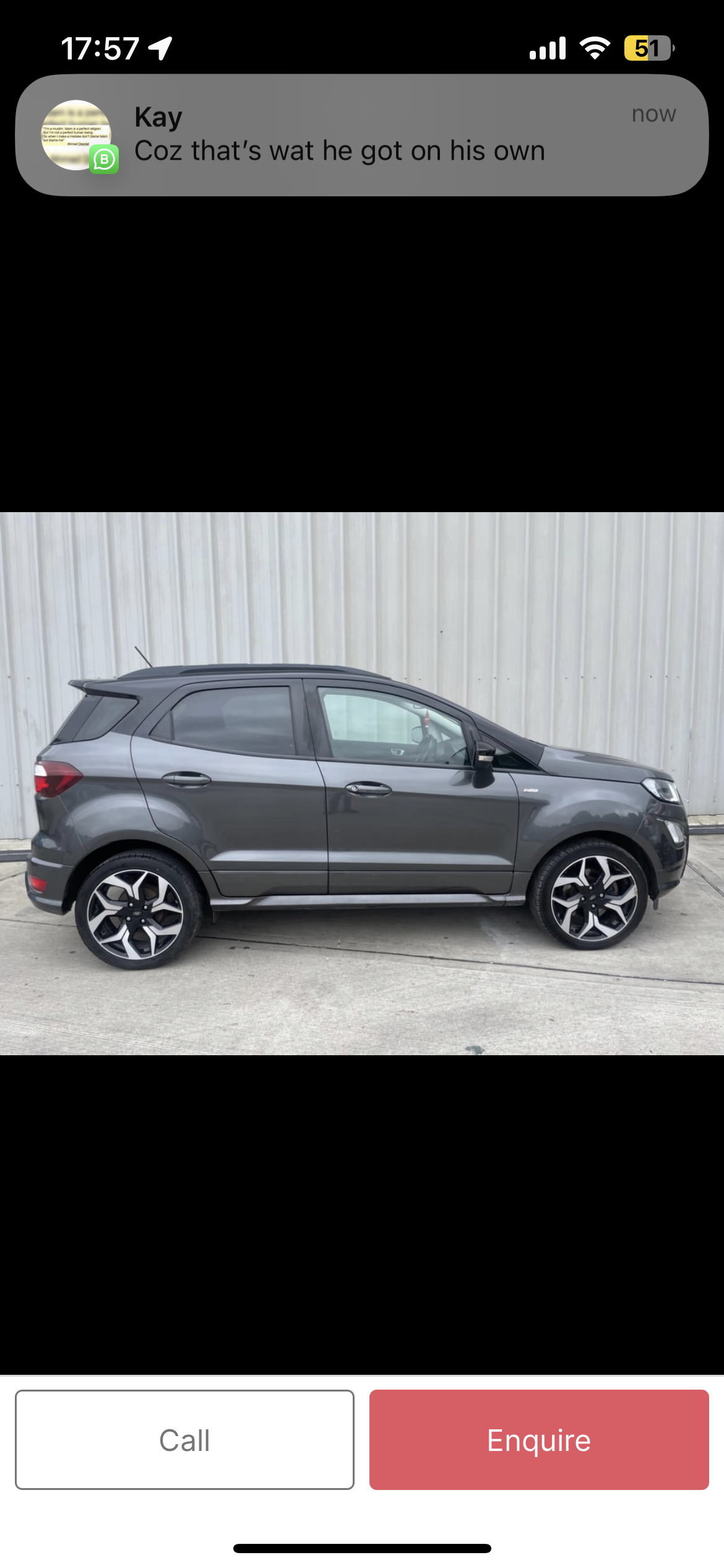 FORD ECOSPORT 1.O ECO BOOST 125 ST LINE
